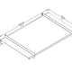Palram Nancy 1500 Door Canopy Dark Grey Dimensions
