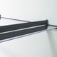 Palram Nancy 1500 Door Canopy Dark Grey Glazing
