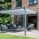 Garden Must Haves 3x3m Pandora Leaf Gazebo Slats
