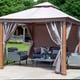 Garden Must Haves 3m Luxury Garden Gazebo Taupe