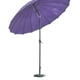 Garden Must Haves Geisha 2.7m Tilting Garden Parasol Purple