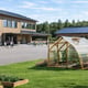 Norhage Tre 300 greenhouse at a school
