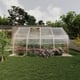Norhage Tre 300 wooden greenhouse side view