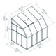 Palram Canopia Sun Room 6x8 White lean-to greenhouse dimensions