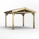 Power 12x12 apex gazebo studio image