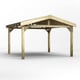 Power 14x14 apex gazebo studio image