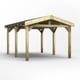 Power 16x12 apex gazebo studio image