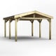 Power 16x14 apex gazebo studio image