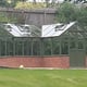 Swallow Swan 8x21 Wooden Greenhouse 4ft Porch Dwarf Wall Bracken Finish
