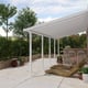 Palram Canopia Olympia 3x8 Garden Canopy White