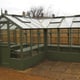 Swallow Cygnet 6x19 Wooden Greenhouse 6ft Porch Bracken