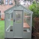 Swallow Robin 5x8 Wooden Greenhouse in Summer Green Finish