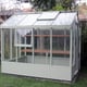 Swallow Robin 5x8 Wooden Greenhouse Summer Green
