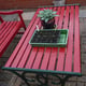 Thorndown Rowan Berry Red Wood Paint Table