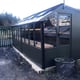 Swallow Rook 8x16 Wooden Potting Shed Olive Paint