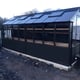 Swallow Rook 8x16 Wooden Potting Shed Olive