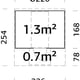 Palmako Anita Barrel Sauna Room Overall Dimensions