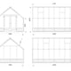 Palmako Emilia L 10x16 Wooden Greenhouse Painted Grey