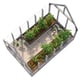 Palmako Emilia M 8x12 Wooden Greenhouse Pressure Treated