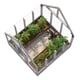 Palmako Emilia S 8x8 Wooden Greenhouse Pressure Treated