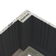 Palmako Emilia XL 14x18 T-Shaped Wooden Greenhouse Painted Grey