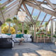 Palmako Emilia XL 14x18 T-Shaped Wooden Greenhouse Pressure Treated