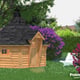 Palmako Eva 3.2m Log Cabin with Brown DIp
