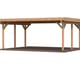 Palmako Karl 20.6 Wooden Carport Brown Dip