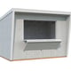 Palmako Kira 3.5m x 2.3m Wooden Kiosk White Dip Paint