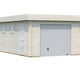 Palmako Rasmus 5.5m x 3.6m Wooden Garage