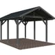 Palmako Robert 11.7 Carport Dark Drey Paint