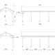 Palmako Robert 23.1 Wooden Carport Dimensions