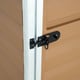Palram 4x6 Pent Plastic Skylight Grey Shed Lock