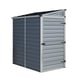 Palram 4x6 Pent Roofed Plastic Skylight Grey Shed