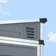 Palram 4x6 Plastic Skylight Grey Pent Shed Vent