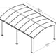 Palram - Canopia 5000 Tucson Gazebo Dimensions