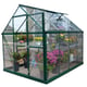 Palram 6x8 Polycarbonate Green  Greenhouse