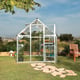 Palram 6x8 Polycarbonate Greenhouse in Aluminuim