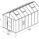 Palram 8x16 Glory Polycarbonate Greenhouse Dimensions