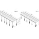 Palram - Canopia Arcadia Alpine 12700 Carport Dimensions