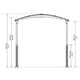Palram - Canopia Arcadia Alpine 6400 Carport Height