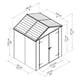 Palram Canopia 6x5 Plastic Rubicon Grey Shed Dimensions