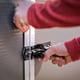 Palram Canopia 8x8 Plastic Rubicon Grey Shed Locking Door