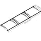 Palram Canopia Altair 4500 Door Canopy Dimensions