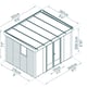 Palram Canopia Copenhagen 10x12 Garden Office Dimensions