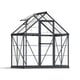 Palram Harmony 6x4 Grey Greenhouse in Clear Polycarbonate Glazing
