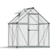 Palram Mythos 6x8 Polycarbonate Greenhouse in Silver