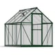 Palram Mythos 6x8 Polycarbonate Greenhouse in Green