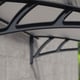 Palram Canopia Neo Door Canopy in Grey Powder Coating