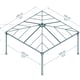 Palram Canopia Palermo 4300 Gazebo Grey Dimensions